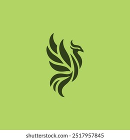 Nature leaf phoenix logo for sale