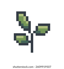 nature leaf pixel art for your needs