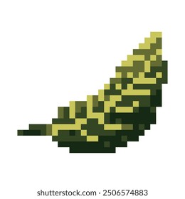 nature leaf plant pixel art