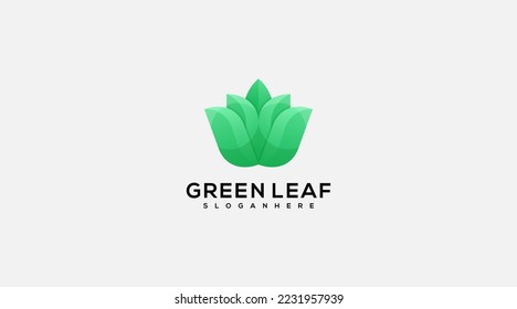 Nature Leaf symbol vector icon logo design