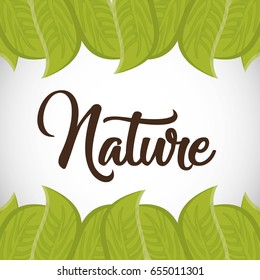 nature and leaves design