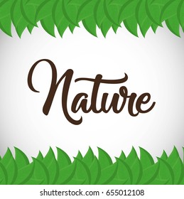 nature and leaves design