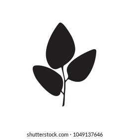 Nature Leaves Icon Vector Logo Template