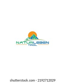 Nature Leben - Moderne Vektorgrafik-Logo-Vorlage 