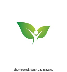 Nature life logo images illustration design