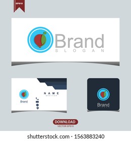 Nature location logo icon vector design