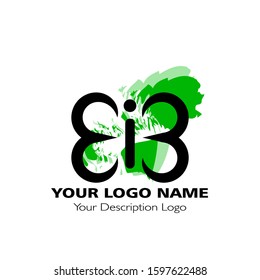 nature logo butterfly simple template