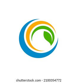 Das Naturlogo kann für Symbol, Zeichen, Idee, Logo usw. verwendet werden