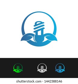 Nature logo concept vector design