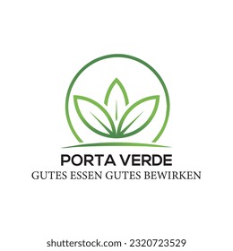 Nature logo design. Creative logo design.