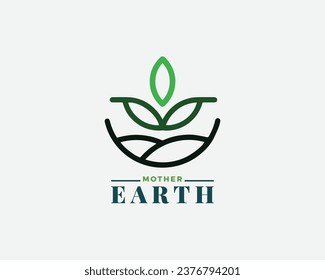 nature logo design leaf leaves ecology