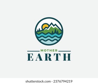 nature logo design leaf leaves ecology