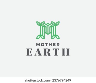nature logo design leaf leaves ecology