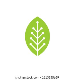 nature logo design simple modern template