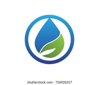 Nature logo design template