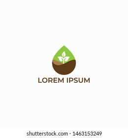 Nature logo design template for use any purpose
