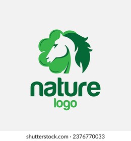 Nature Logo Design vector editable green leaf cannabis spa bird 