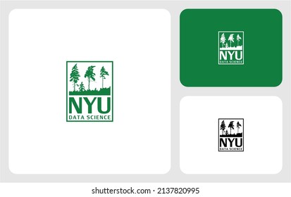 nature logo design vector ilustration