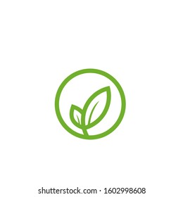 nature logo design vector template sign icon