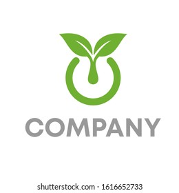 nature logo design vector template sign