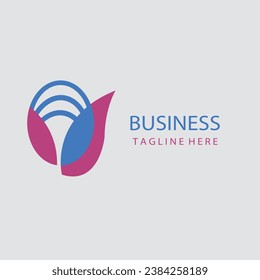  diseño de logotipo de naturaleza.Logo de estilo minimalista plano y limpio para la marca