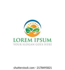 nature logo , environment logo vector