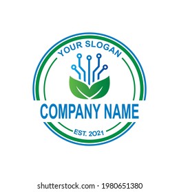 nature logo , farm logo vector