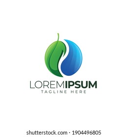 Nature Logo with harmony concept