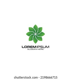 nature logo icon coloefuel business