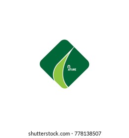 Nature Logo Icon.Modern design.Vector illustration