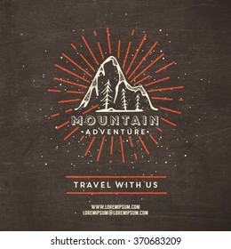 Nature logo illustration