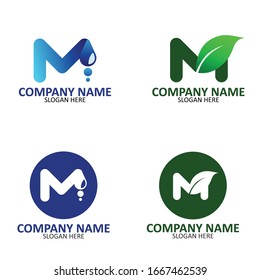 Nature Logo With Letter M