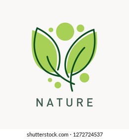 Nature logo template