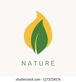 Nature logo template