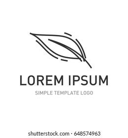Nature logo template