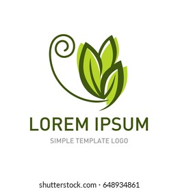Nature logo template