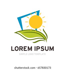 Nature logo template