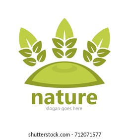 Nature logo template
