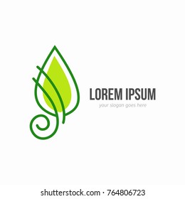 Nature logo template