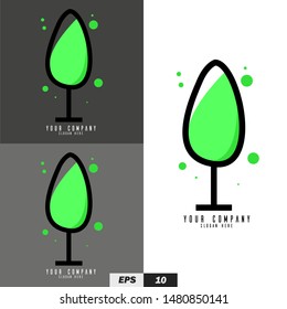 nature logo template for company or personal