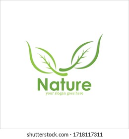 Nature Logo Template, Design Vector Icon Illustration