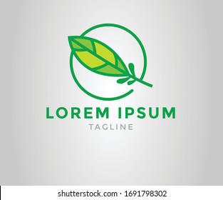 Nature Logo Template, vector illustration logo design

