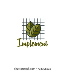 nature logo template vector illustration