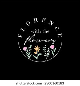 Nature Logo, Typography, Flower logo, GH, Roase, Elegance, Rich simple vector art template Digital