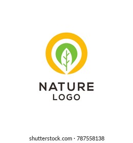nature logo vector