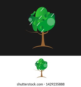 Nature logo vector design concept