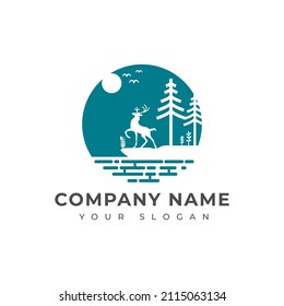 nature logo vector design template