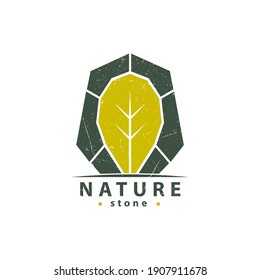 Nature logo vintage estate garden