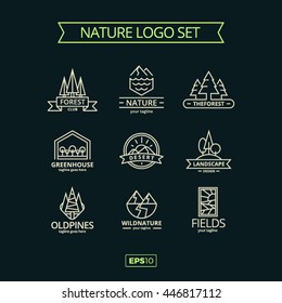 Nature Logos Set
