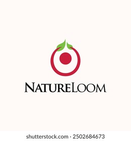 Nature loom health logo design ideas business name editable vector template  royalty free image